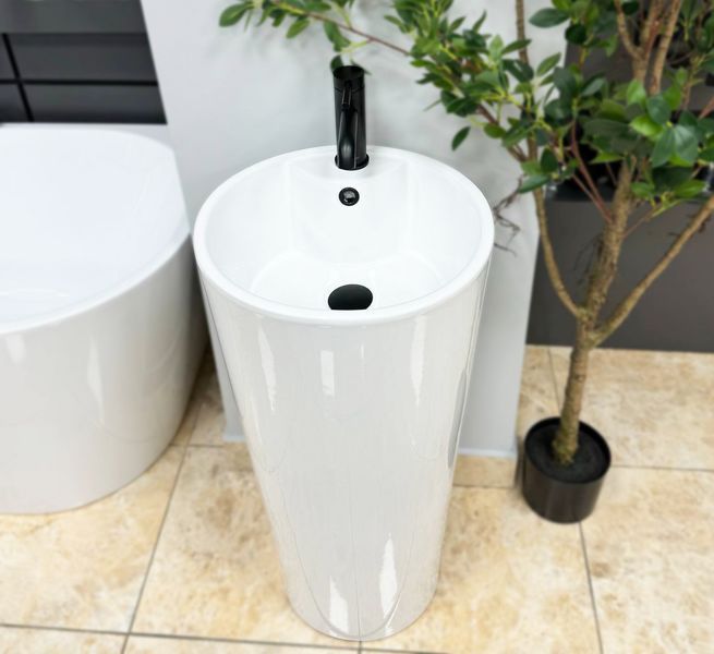 Умивальник (раковина) VBI BOLONIA WHITE підлоговий VBI-019000 фото