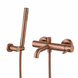 Настінний змішувач для ванни та душу VBI MILANO BRUSHED COPPER VBI-050106BC фото 1