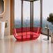 Ванна VBI VESUVIO RED 170 x 78 отдельностоящая стеклянная VBI-075005 фото 2