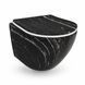 Подвесной унитаз VBI VULCANO BLACK ONYX VBI-020403 фото 1