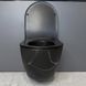 Подвесной унитаз VBI VULCANO BLACK STONE MATT VBI-020423 фото 2