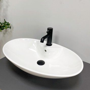 Умивальник (раковина) VBI CAROVILLI WHITE накладний VBI-015504 фото