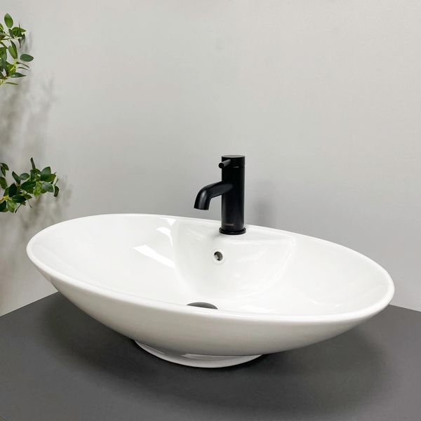 Умивальник (раковина) VBI CAROVILLI WHITE накладний VBI-015504 фото