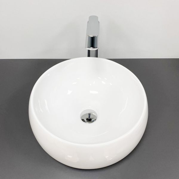 Умивальник (раковина) VBI LATERZA WHITE накладний VBI-015801 фото