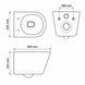 Підвісний унітаз VBI CAPRERA WHITE VBI-020300 фото 3