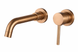 Змішувач для умивальника VBI MILANO LONG BRUSHED COPPER із прихованим монтажем VBI-050103BC фото 1