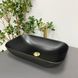 Умивальник (раковина) VBI AVEZZANO BLACK MATT накладний VBI-014401 фото 1