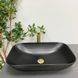 Умивальник (раковина) VBI AVEZZANO BLACK MATT накладний VBI-014401 фото 4
