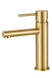 Смеситель для раковины VBI LIRIO BRUSHED GOLD низкий VBI-050500BG фото 1