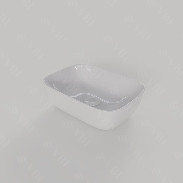 Умивальник (раковина) VBI RAVENNA S WHITE накладний VBI-011201 фото