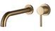 Змішувач для умивальника VBI MILANO LONG BRUSHED GOLD із прихованим монтажем VBI-050103BG фото 1