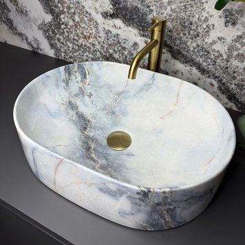 Умивальник (раковина) VBI VERONA 50 GRANIT GLOSSY накладний VBI-011332 фото