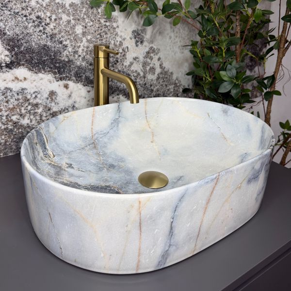 Умывальник (раковина) VBI VERONA 50 GRANIT GLOSSY накладной VBI-011332 фото