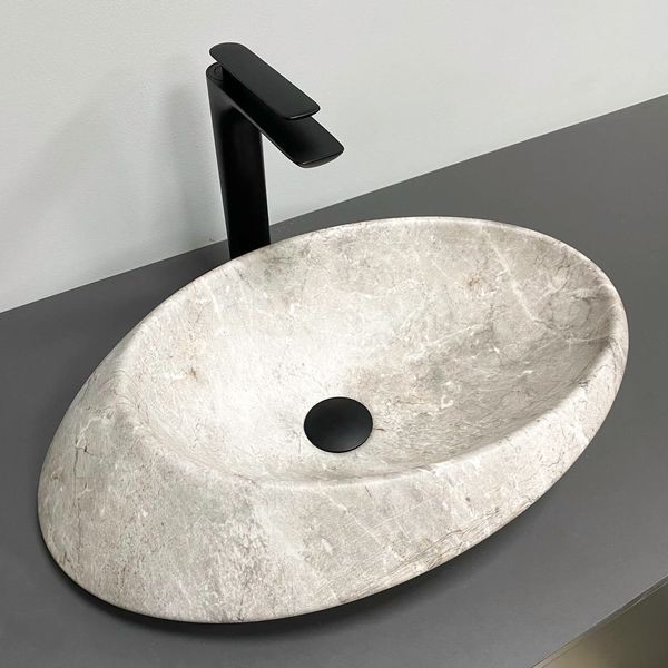 Умывальник (раковина) VBI ROTELLO STONE MATT накладной VBI-017101 фото
