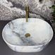 Умывальник (раковина) VBI VERONA 50 GRANIT GLOSSY накладной VBI-011332 фото 4
