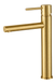 Змішувач для умивальника VBI LIRIO BRUSHED GOLD, високий VBI-050501BG фото 1
