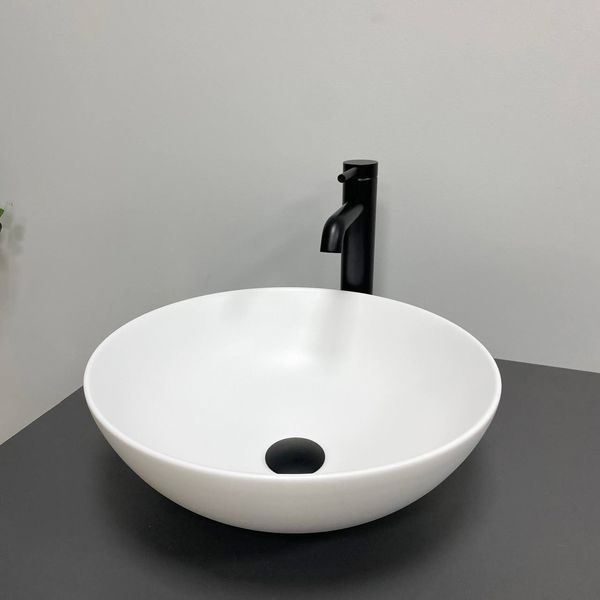 Умывальник (раковина) VBI AMALFI WHITE MATT накладной VBI-013400 фото