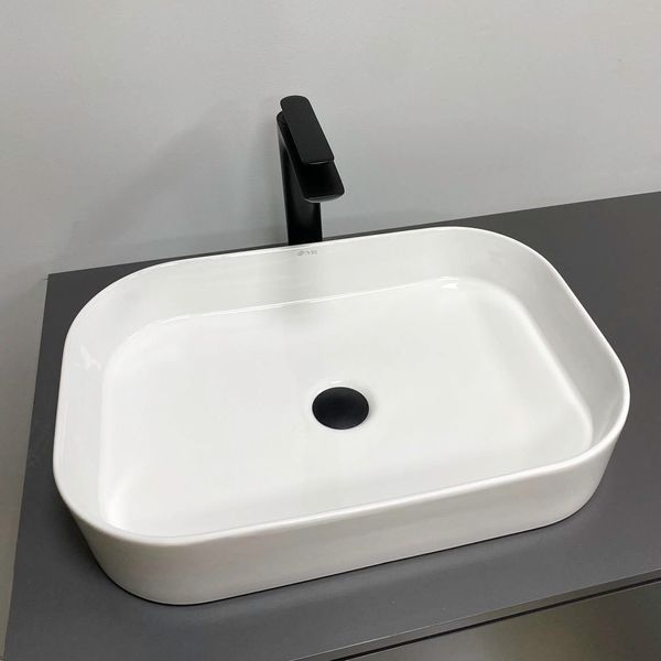 Умывальник (раковина) VBI VESTONE 55 WHITE накладной VBI-017001 фото