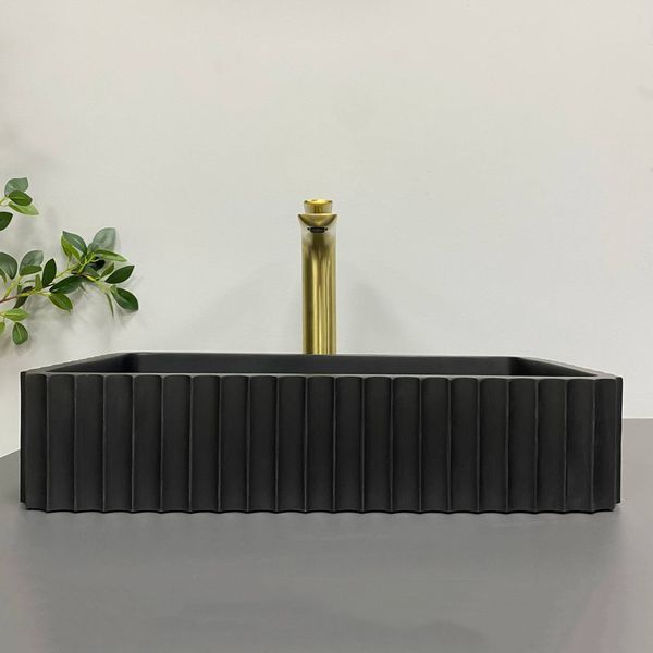 Умивальник (раковина) VBI FLORENTIA BLACK MATT накладний VBI-015001 фото