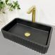 Умивальник (раковина) VBI FLORENTIA BLACK MATT накладний VBI-015001 фото 1