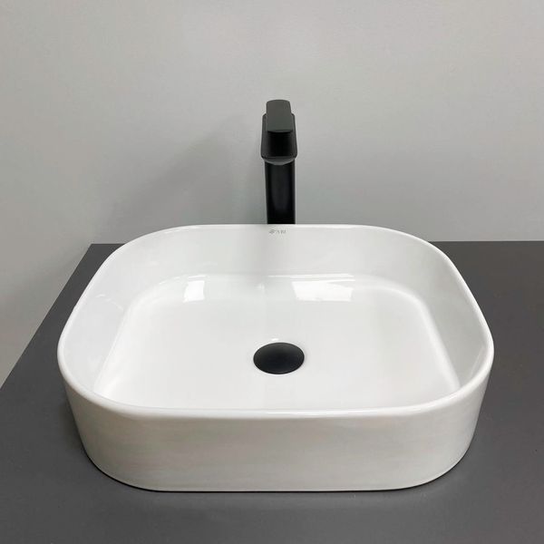 Умивальник (раковина) VBI VESTONE 45 WHITE накладний VBI-017000 фото