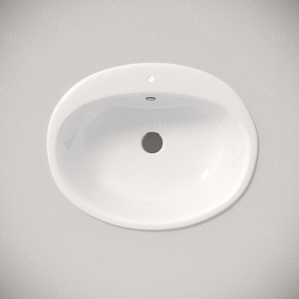 Умивальник (раковина) VBI SALERNO WHITE, врізний VBI-018000 фото