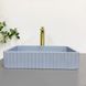 Умывальник (раковина) VBI FLORENTIA BLUE MATT накладной VBI-015003 фото 2