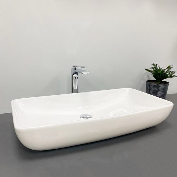 Умывальник (раковина) VBI SILVI 70 WHITE накладной VBI-015101 фото