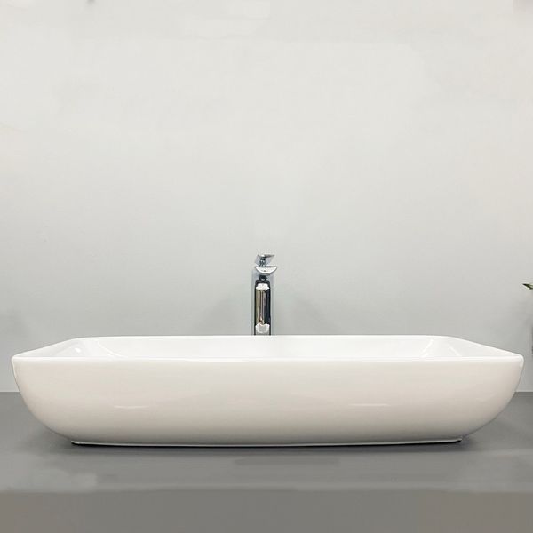 Умывальник (раковина) VBI SILVI 70 WHITE накладной VBI-015101 фото