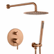 Душевая система VBI MILANO BRUSHED COPPER скрытого монтажа VBI-050109BC фото 1
