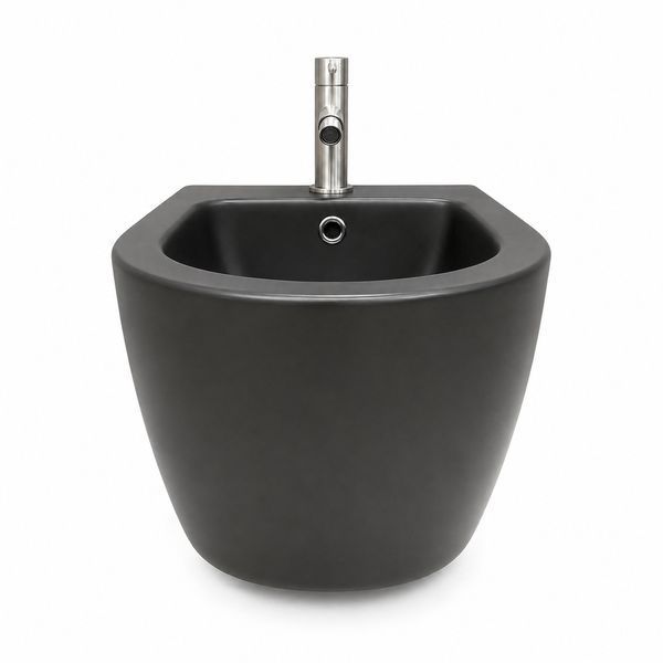 Подвесное биде VBI VULCANO BLACK MATT VBI-020413 фото
