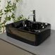 Умывальник (раковина) VBI FORLI BLACK GLOSSY накладной VBI-011106 фото 4