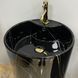 Умивальник (раковина) VBI BOLONIA M BLACK MARBLE підлоговий VBI-019026 фото 2