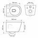 Подвесной унитаз VBI LIDO WHITE VBI-020500 фото 3