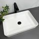 Умивальник (раковина) VBI TRIEST S WHITE накладний VBI-012702 фото 1