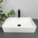 Умивальник (раковина) VBI TRIEST S WHITE накладний VBI-012702 фото 2