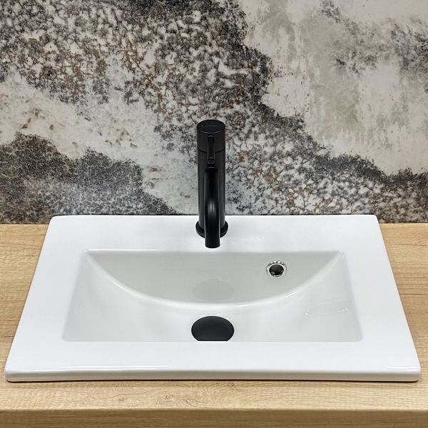 Умывальник (раковина) VBI TEORA 50 WHITE врезной VBI-018050 фото