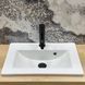 Умывальник (раковина) VBI TEORA 50 WHITE врезной VBI-018050 фото 3