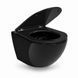 Подвесной унитаз VBI VULCANO BLACK GLOSSY VBI-020414 фото 4