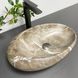 Умывальник (раковина) VBI VICENZA BROWN STONE MATT накладной VBI-014802 фото 1