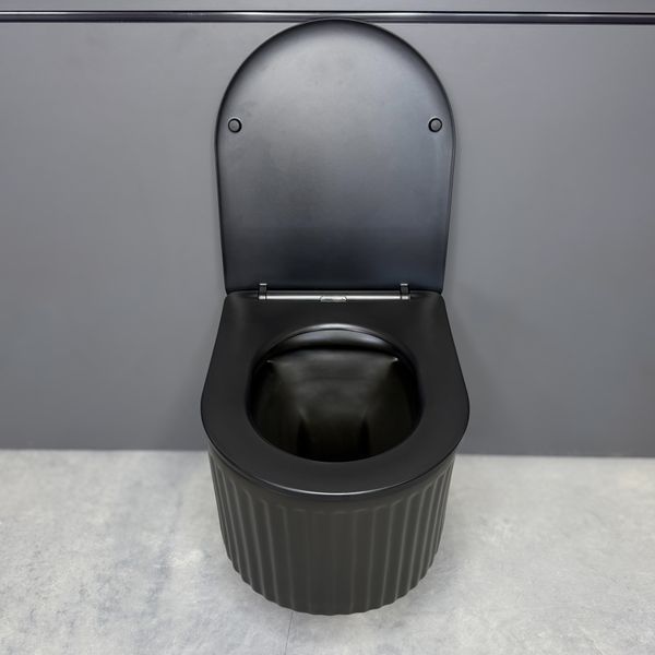 Підвісний унітаз VBI TORCELLO BLACK MATT VBI-020801 фото