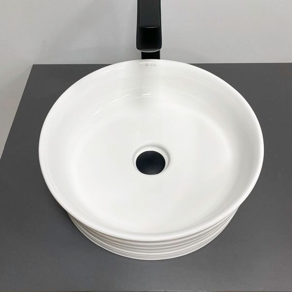 Умывальник (раковина) VBI LARINO WHITE накладной VBI-012621 фото