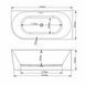 Ванна VBI NORDEND RIGHT 170 x 80 кутова VBI-070717R фото 6