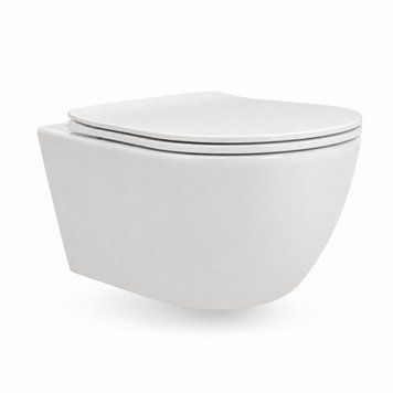 Подвесной унитаз VBI VULCANO M WHITE VBI-020420 фото