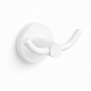 Подвійний гачок для рушників VBI VENUS WHITE MATTE VBI-040002WH фото