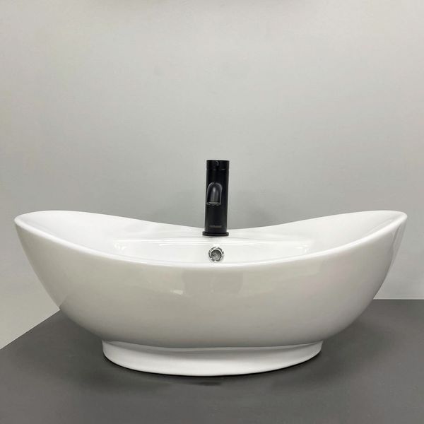 Умивальник (раковина) VBI ARONA WHITE накладний VBI-012620 фото
