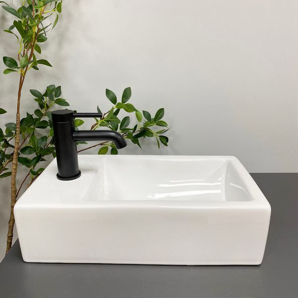 Умивальник (раковина) VBI LECCE U WHITE накладний VBI-015605 фото