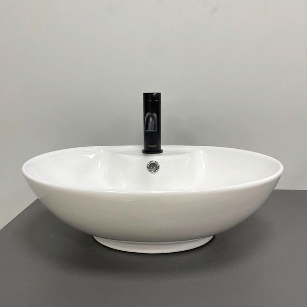 Умывальник (раковина) VBI CAROVILLI S WHITE накладной VBI-015507 фото