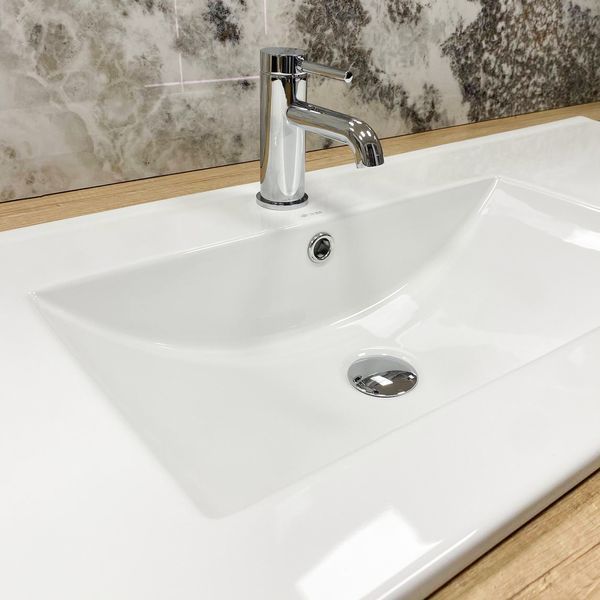 Умывальник (раковина) VBI FERRARA 120 WHITE врезной VBI-018031 фото