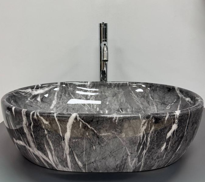 Умивальник (раковина) VBI MODENA S BLACK ONYX накладний VBI-012008 фото